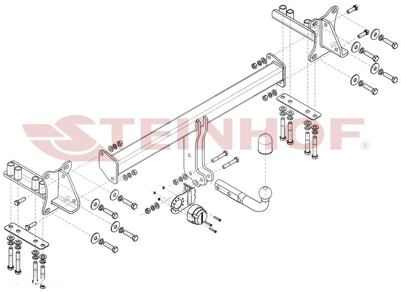 Hak holowniczy + MODUŁ 7PIN do Land Rover Range Rover Velar L560 - 2