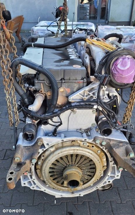 SILNIK MAN TGX TGS D2676 LF26 EURO 6 480 KM CENA BEZ ZWROTU STAREGO SILNIKA - 1