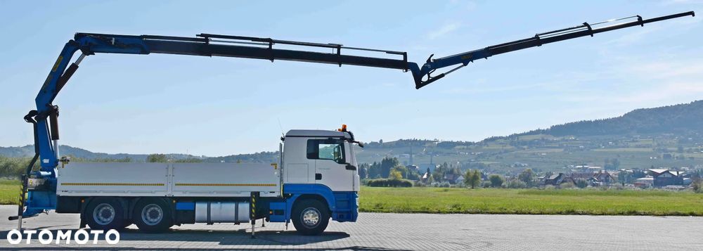MAN TGS 26.480 * SKRZYNIA 6,30 m * PK 27002 + JIB PJ060 + PILOT / 6x4 - 5