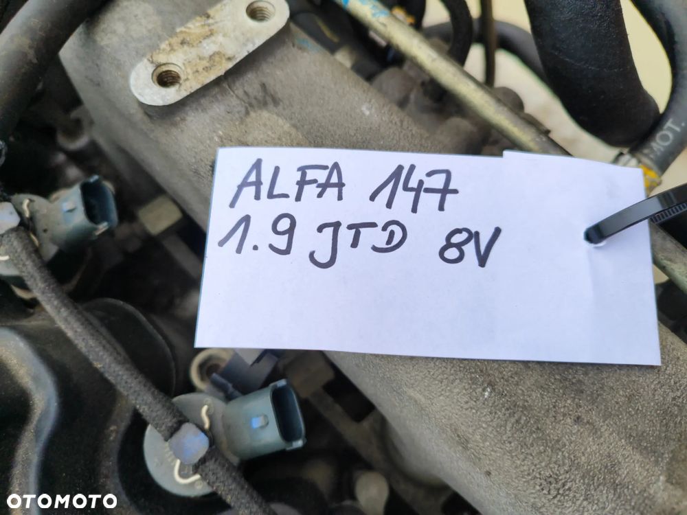 Silnik kompletny 1.9 JTD 8V 937A3000 115KM do Alfa Romeo 147 156 Fiat Lancia - 10
