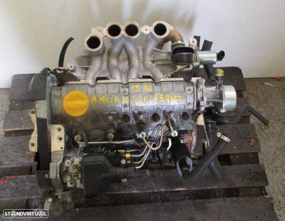 Motor Renault Clio/Kangoo/Megane I 1.9D 65cv Ref.: F8Q 632 - 2