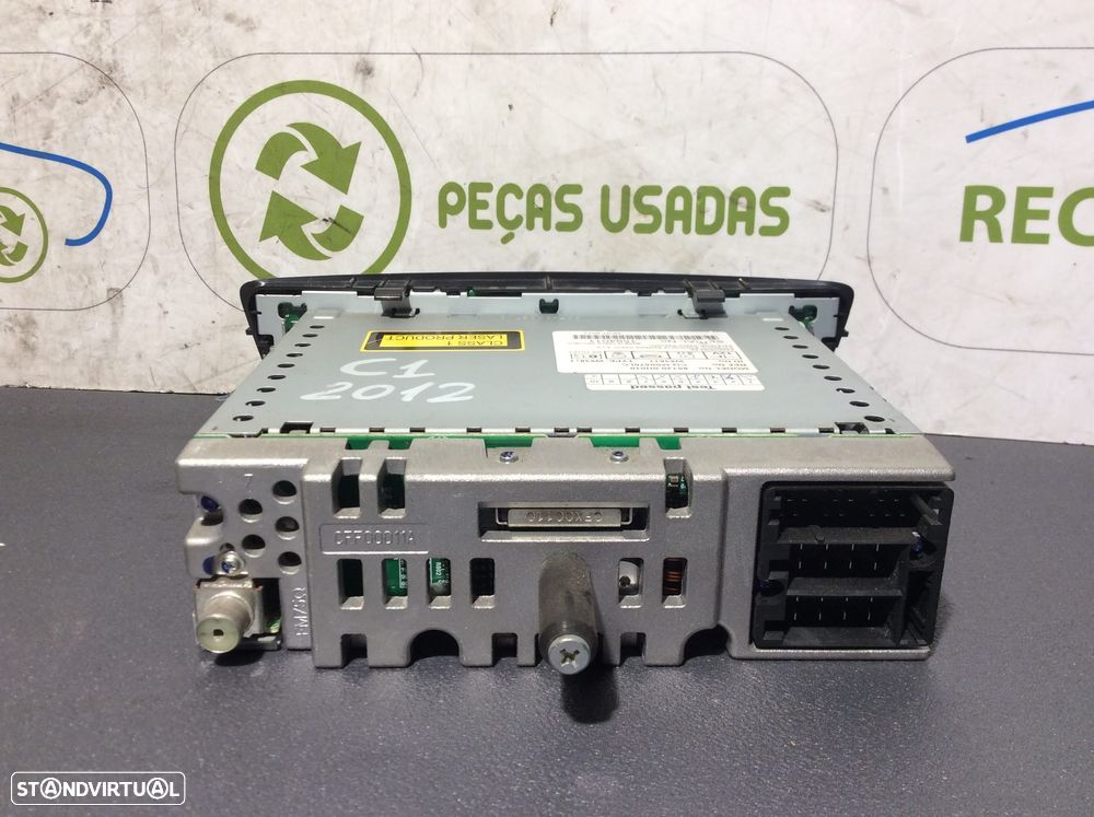 Radio Citroen C1 ano 2009   86120-0h010 - 2