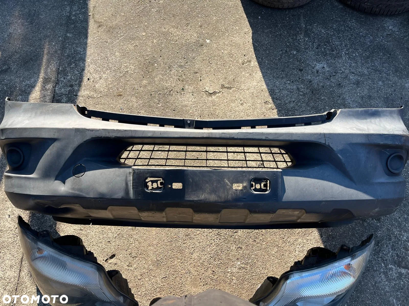 KOMPLETNY PRZOD Zderzak maska lampy przód Mercedes Sprinter 906 - 5
