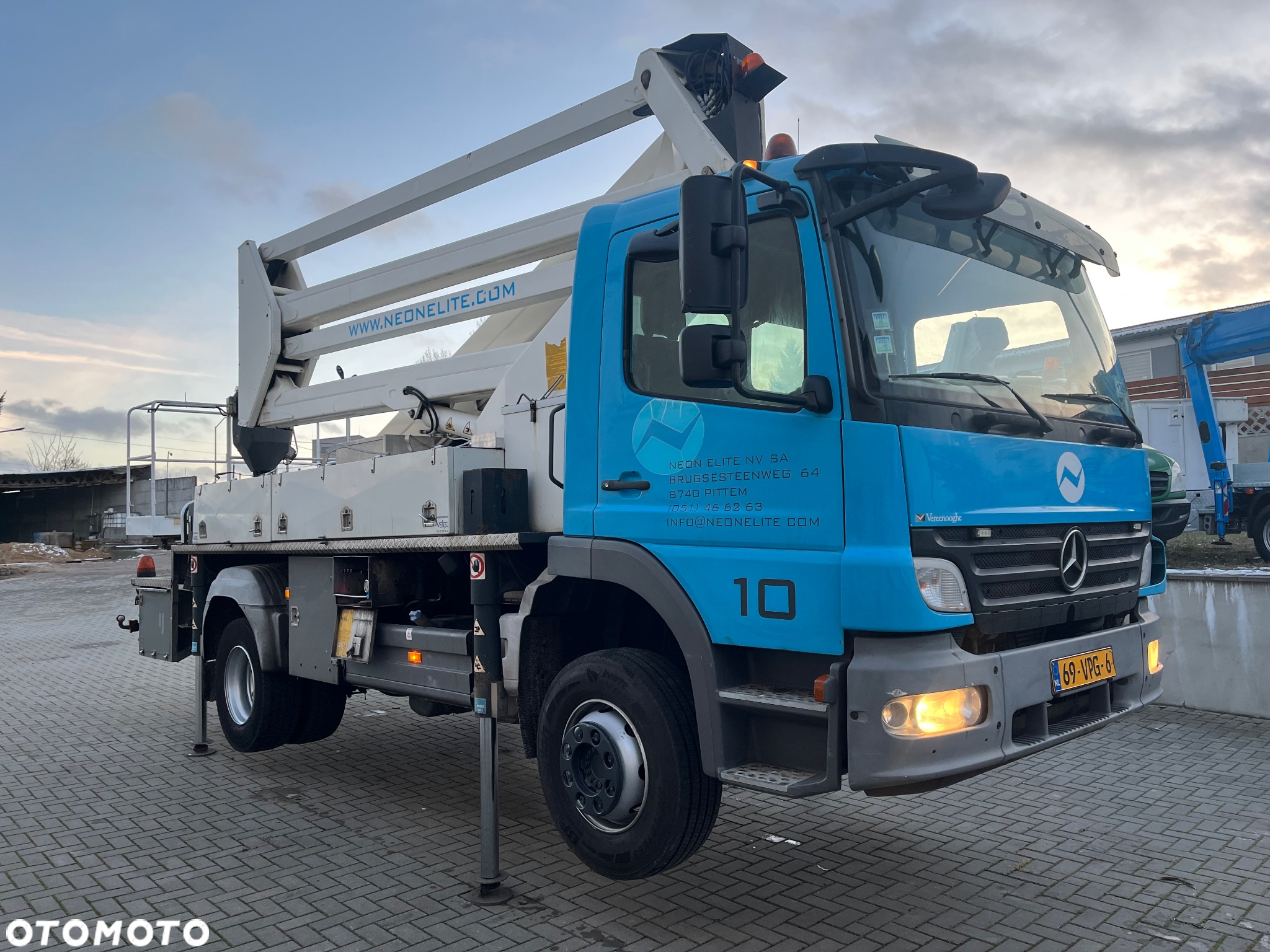 Mercedes-Benz Podnośnik Koszowy Zwyżka Gsr E290PX 29 Metrów Pełna Hydraulika !!! Jak Wumag Ruthmann Multitel Udt! Import ! - 2