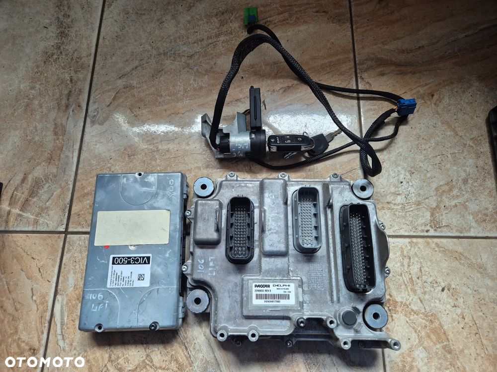 KOMPUTER STEROWNIK SILNIKA VIC STACYJKA PAKIET STARTOWY DAF XF 106 LIFT 480 - 1