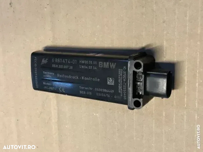 Antena radio Keyless go bmw f10 f11 spate modul senzor smart OPENER - 3