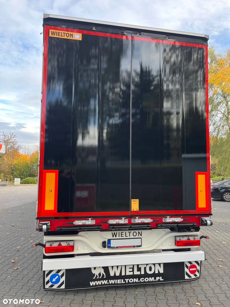 Wielton FIRANKA//VARIOS//HYDRAULICZNIE PODNOSZONY DACH//ZADBANA - 5