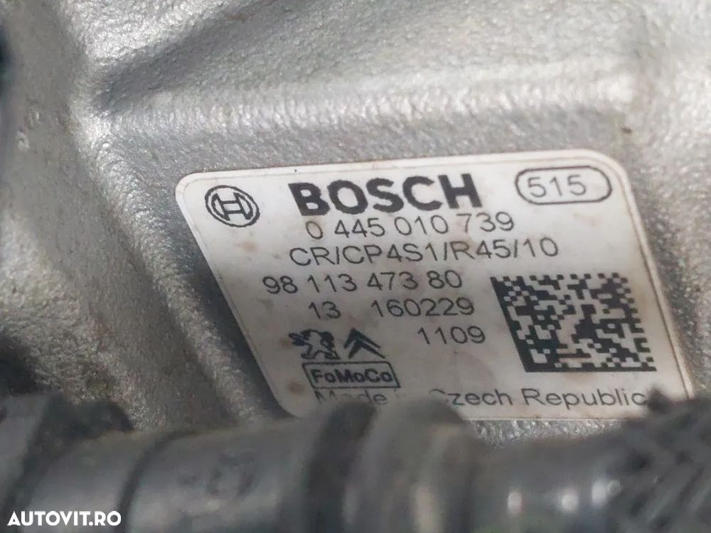 Sistem injectie 1.6 HDI Peugeot Citroen euro 6 2015 2016 2017 2018 2019 - 5