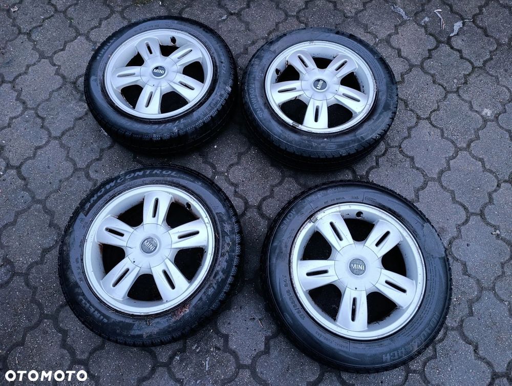 Mini One felga aluminiowa 4x100 et45 felgi z oponami zima 175-65-15 5,5 mm 20rok Mini Cooper R50 - 2