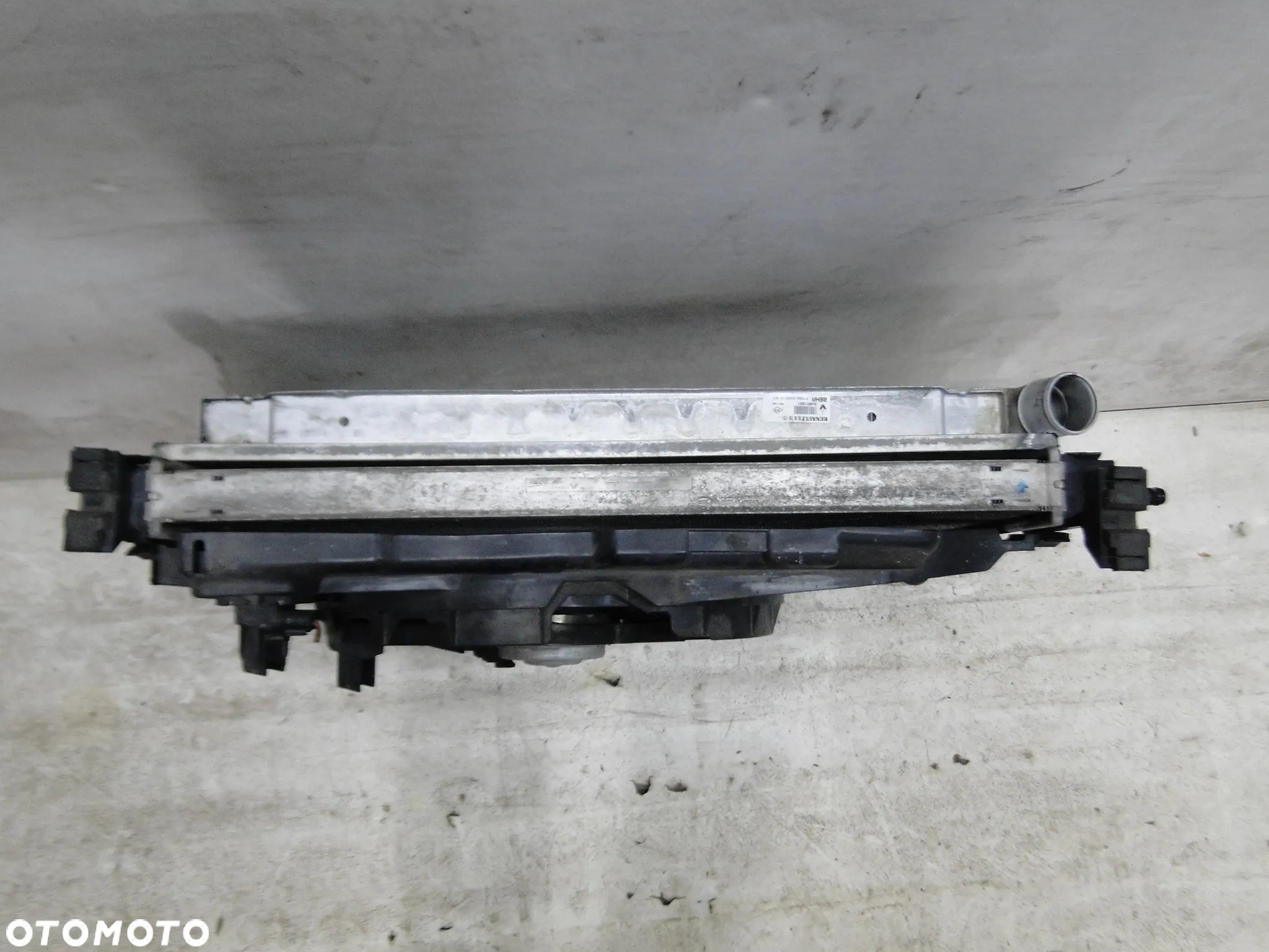 RENAULT SCENIC II 2 CHŁODNICA WODY KLIMATYZACJI INTERCOOLER WENTYLATOR KOMPLET 1.5DCI EUROPA - 7