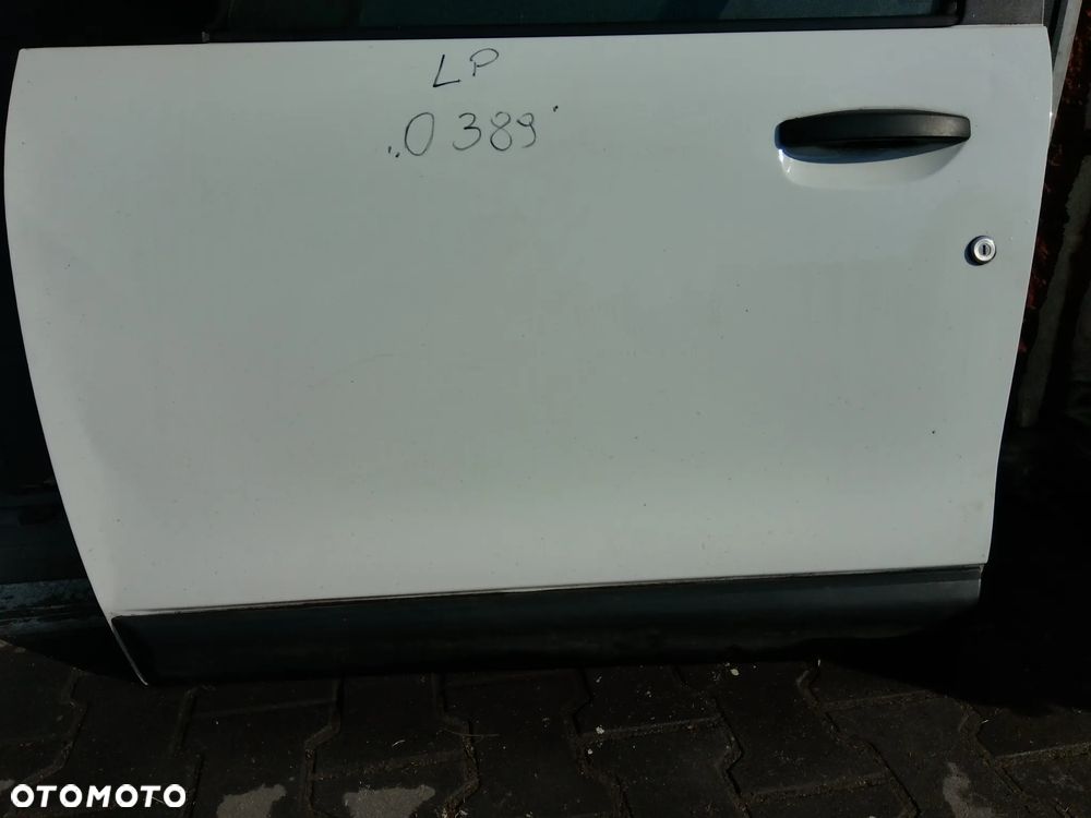 DACIA LODGY DOKKER DRZWI LEWE KIEROWCA BIALE KOD O389 KOMPLETNE ROWNIEZ INNE CZESCI PYTAC - 3