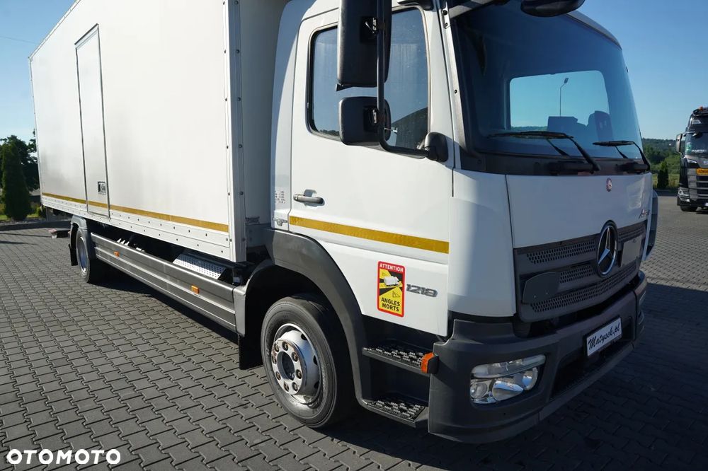 Mercedes-Benz ATEGO  1218 / 4X2 / KONTENER / WINDA DHOLLANDIA  - 1 500KG / ROLETA - 6
