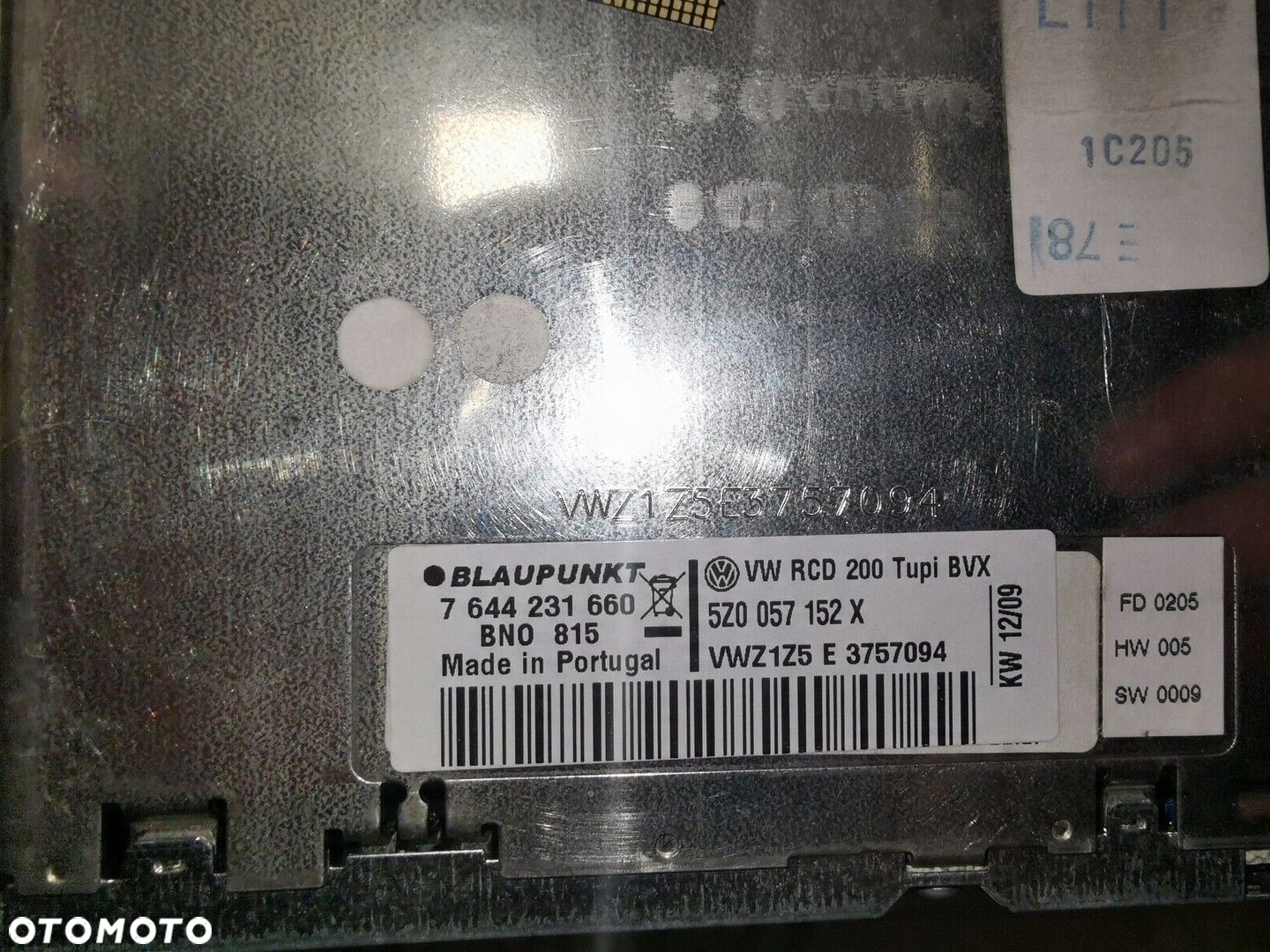 Radio RCD200 Volkswagen 5Z0057152X - 4