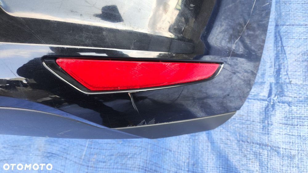 KLAPA ZDERZAK WZMOCNIENIE BELKA OSŁONA LAMPA TYŁ KOMPLETNY TYŁ DUPA CZARNY ORYGINALNY LAKIER SEAT LEON III 3 HB 5D 12-16r - 5