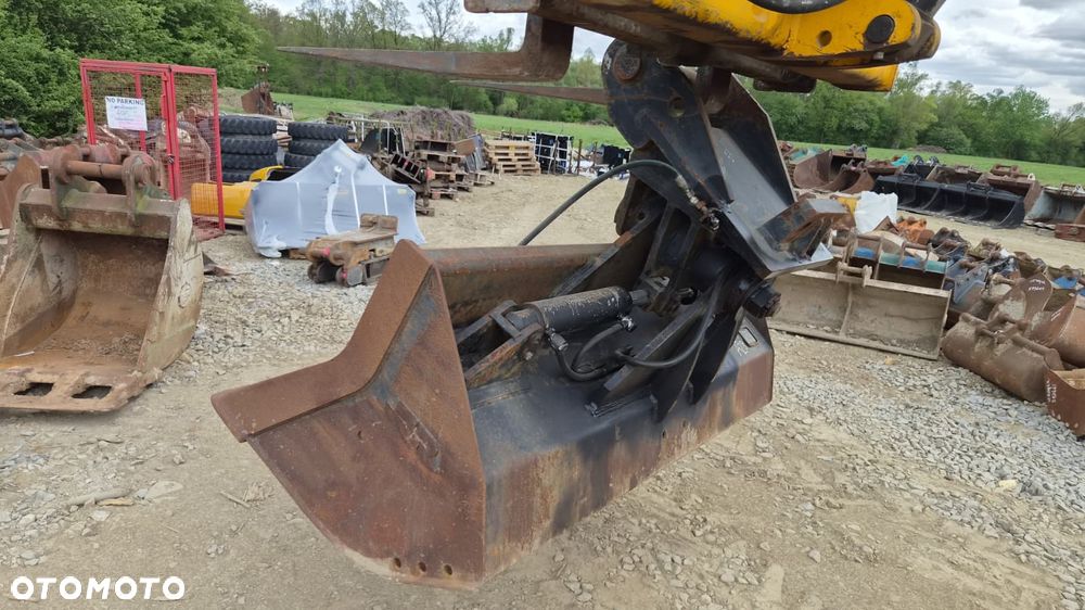 Łyżka skarpowa hydrauliczna 200cm złącze Lehnhoff MS21 Radlinger skarpówka uchylna 2m - 3