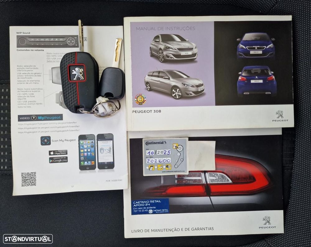 Peugeot 308 2.0 BlueHDi Allure J17 EAT6 - 25