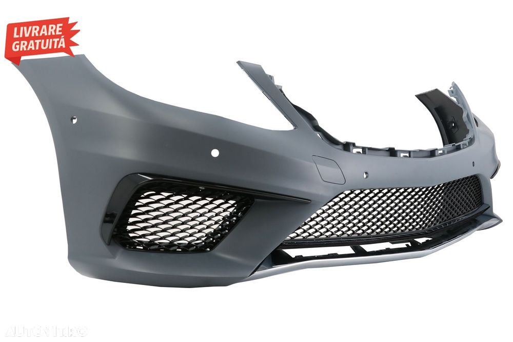 Pachet Exterior Mercedes S-Class W222 (2013-06.2017) S63 Design cu Praguri lateral- livrare gratuita - 3