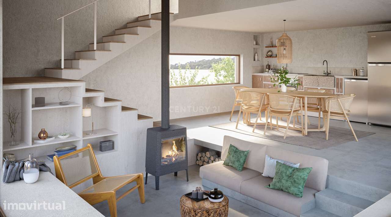 Eco villa isolada, com piscina natural, horta e  floresta alimentar co - Grande imagem: 2/11