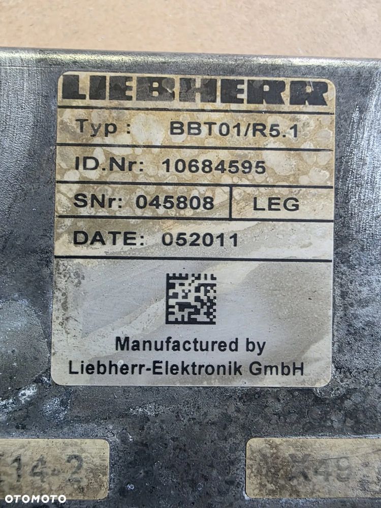Panel sterujący klawiatura BBT01/R5.1 Liebherr R944C LC Litronic - 3