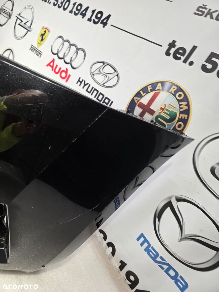 SKODA OCTAVIA 3 III LIFT 16- ZDERZAK PRZEDNI PRZÓD NA 4xPDC + SPRYSKI , KOLOR CZARNY METALIK , NR 5E0807221N , NR AUKCJI NZ1532 - 17