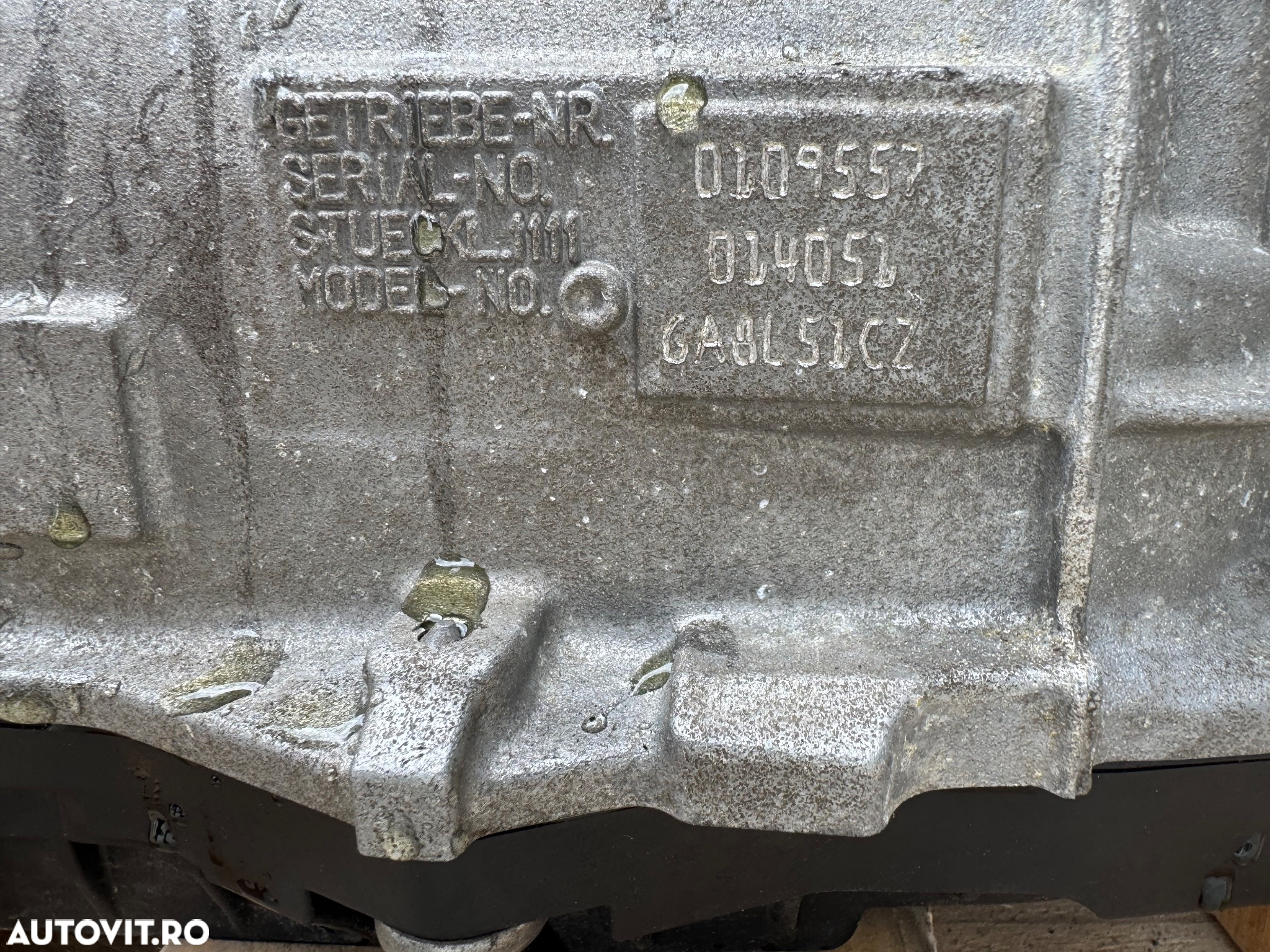 Cutie viteze automata GA8L51CZ bmw g30 g31 520d 190 cp - 6