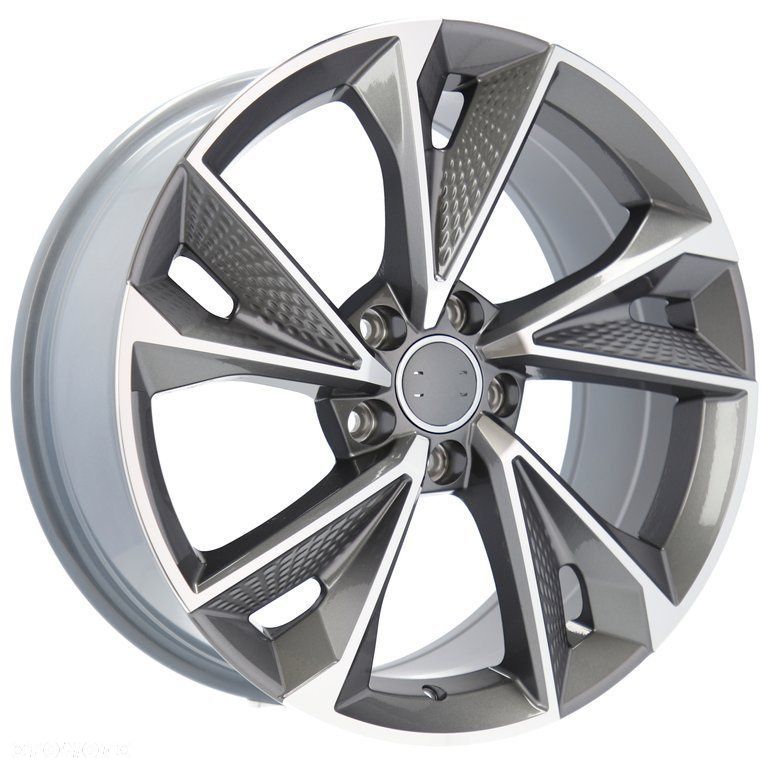4x Felgi 18 m.in. do AUDI A4 b6 b7 b8 b9 A6 c6 c7 c8 A5 b10 A7 Sportback A8 d3 Q3 Q5 - B1566 (FBX008 - 3