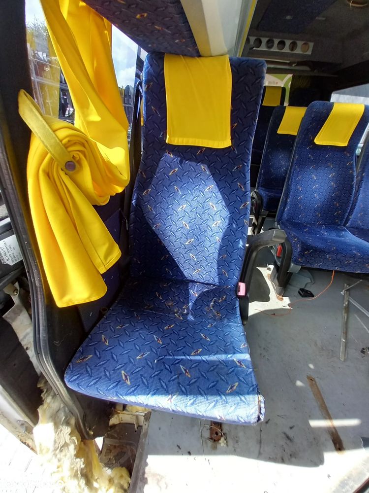 MERCEDES SPRINTER 903 KOMPLET FOTELI AUTOBUS ŁADNE 14 MIEJSC PODŁOKIETNIK - 5