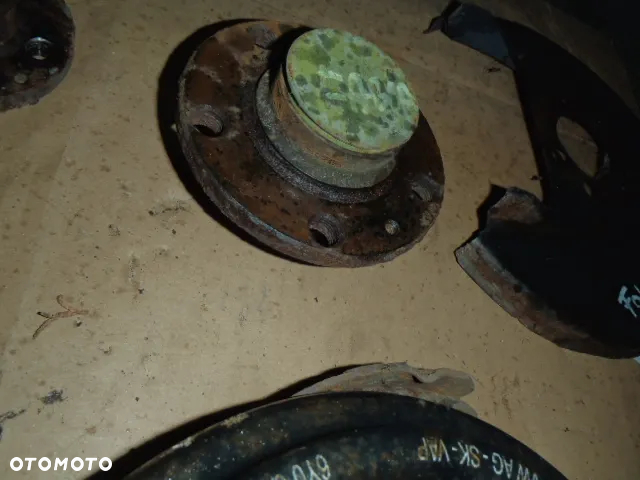 bęben bębny osłona tarcza kotwiczna cylinderek piasta łożysko czop tylne zawieszenie fabia polo ibiza passat b5 jak nowe oryginaał - 10