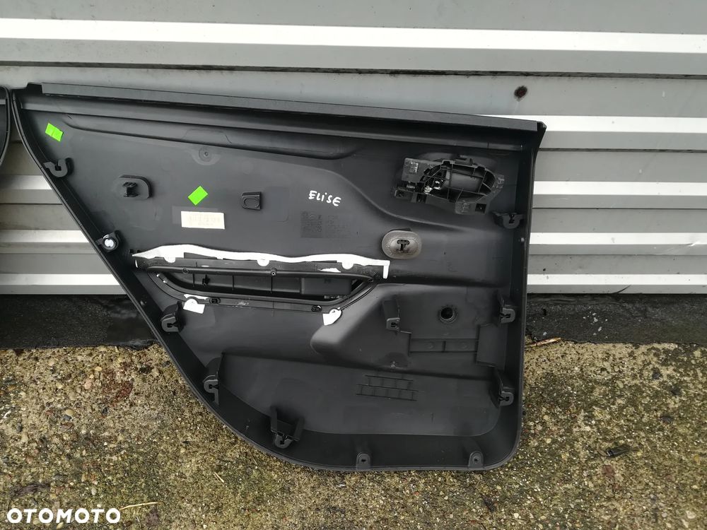BOCZEK DRZWI LEWY PRAWY TYŁ PEUGEOT 301, CITROEN ELYSEE, 9675411177, 9675291577 - 7