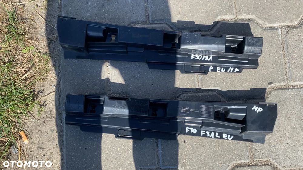 BMW F30 F31 MOCOWANIE ŚLIZG WSPORNIK LISTWY PROGOWEJ LEWY PRAWY 7256919 7256920 M PAKIET EUROPA KOMPLET - 1