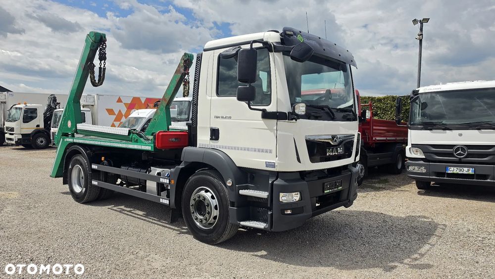 MAN TGM 18,250 Bramowiec 12T, Resor ,Manual , - 1