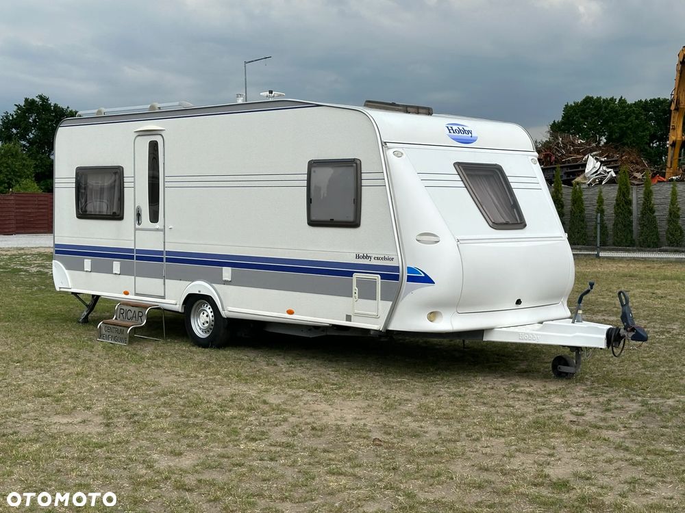Hobby 540 UFE EXCELSIOR z napędem i markizą. !!! RATY !!! - 1