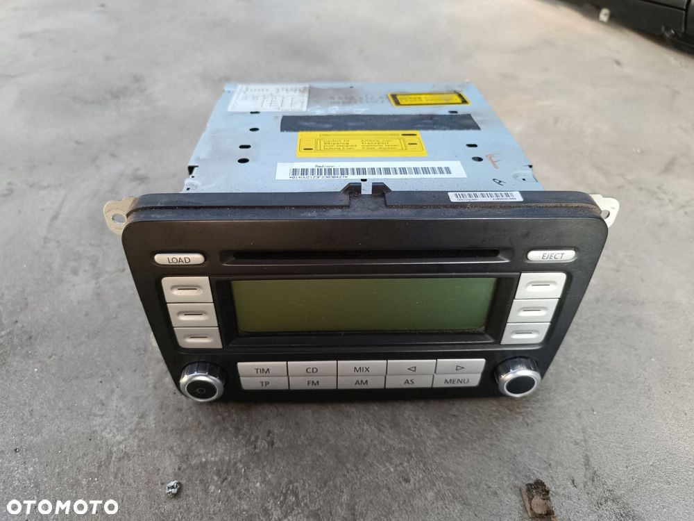 radio rcd 500 bvx vw eos 2005-2015 100% sprawny volkswagen - 2