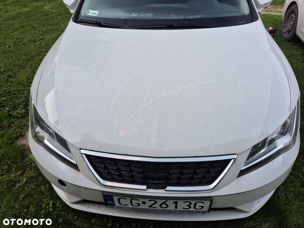 Zderzak przód przedni seat leon III lb9a biały grill - 4