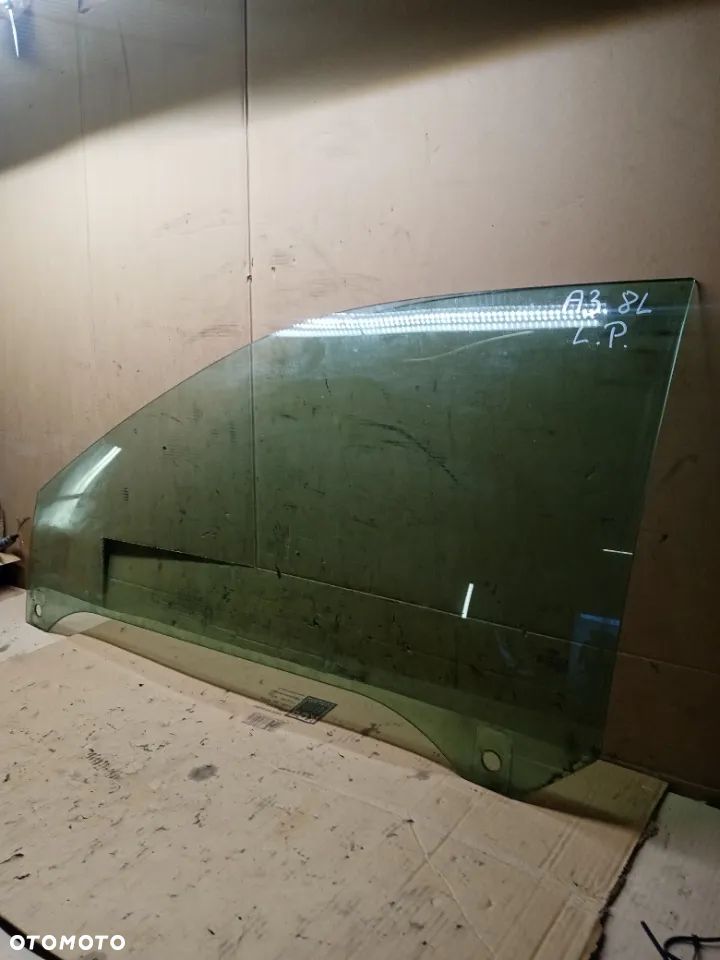 Szyba drzwi lewy przód przednia lewa Audi A3 8L AS2 - 3