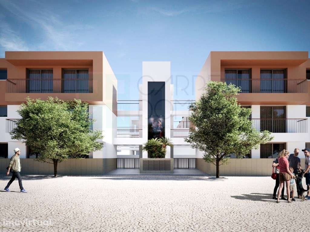 Nova penthouse T2, condomínio com piscina, junto Ria Formosa, em Ca... - Grande imagem: 3/32