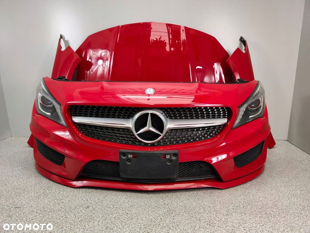 MERCEDES CLA W117 AMG PRZÓD ZDERZAK PAS LAMPY MASKA 589 - 1