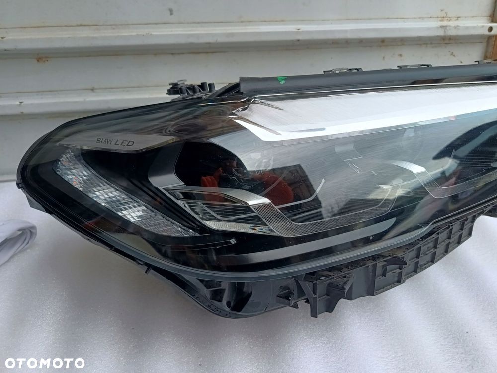 bmw 5 g30 g31 lci lift full led lampa lewy prawy przód 5a388c3 5a388c4 kpl - 9