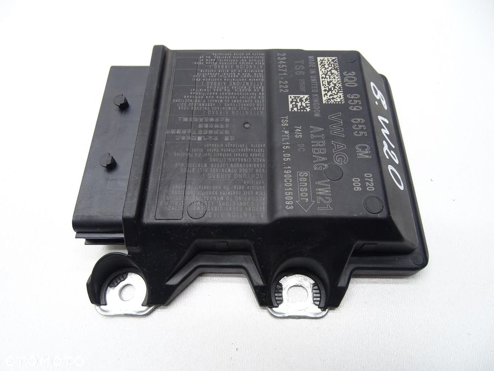 MODUŁ STEROWNIK SENSOR AIRBAG 3Q0959655CM SKODA OCTAVIA III LEON III - 3