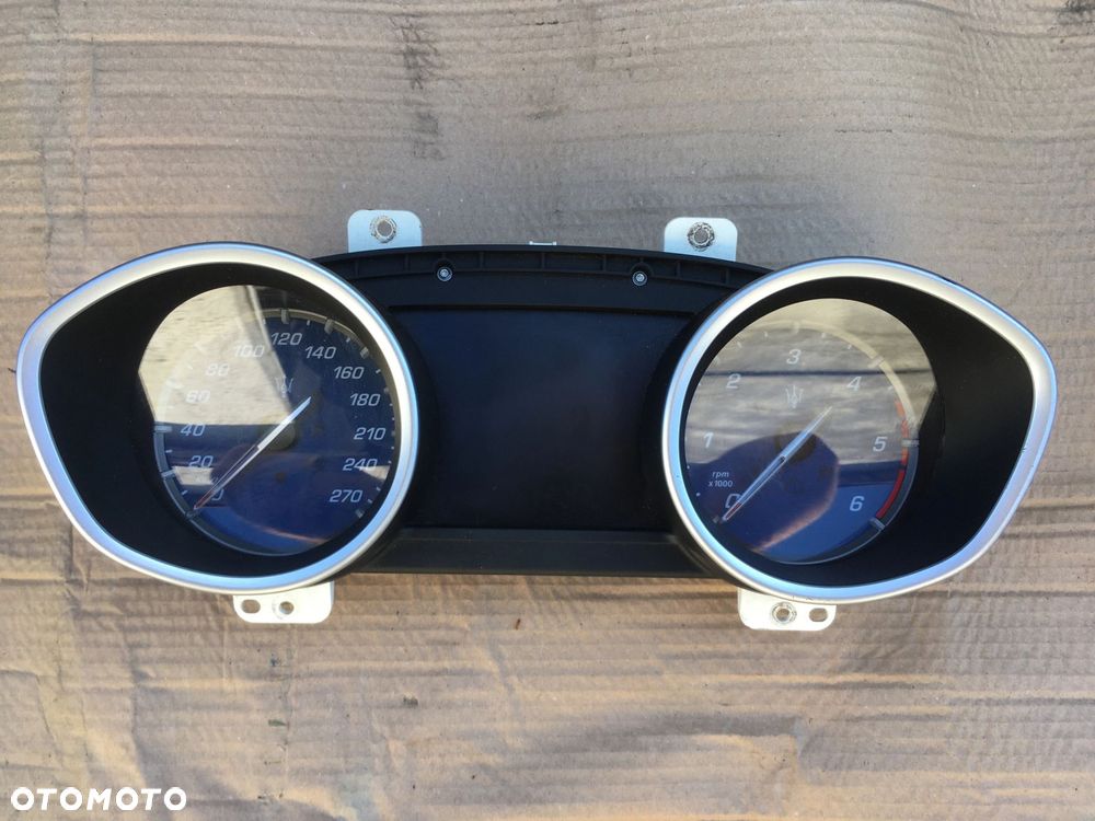 LICZNIK ZEGARY MASERATI GHIBLI III 670037154 - 1