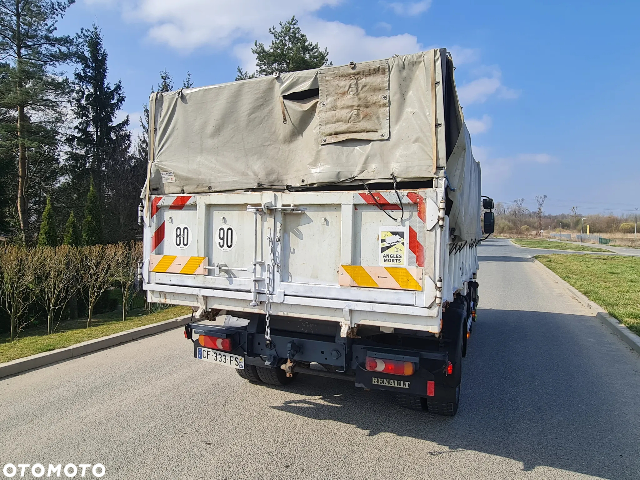 Renault Midlum Wywrotka 3 str Czołownica Specjalny Tylko 116 tys km Plandeka - 26
