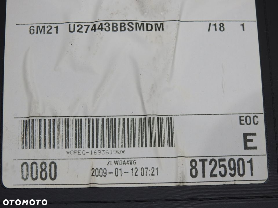 TAPICERKA DRZWI LEWY TYŁ FORD S-MAX MK1 - 10