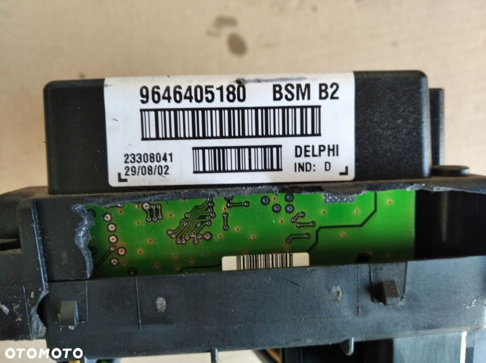 Peugeot 307 modul sterownik BSM B2 9646405180    9650664180 - 2