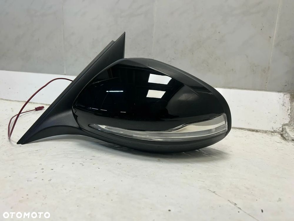 MERCEDES C KLASA W205 LUSTERKO ZEWNĘTRZNE LEWE 7 PIN + 1 PIN ANTENA ASFERYCZNE KOMPLETNE ORYGINAŁ - 5
