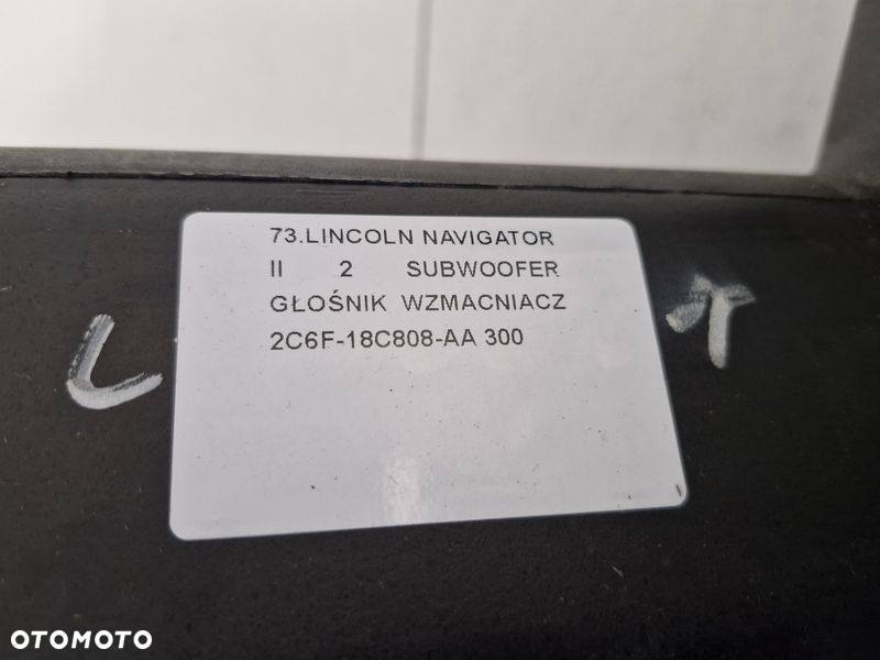 LINCOLN NAVIGATOR 2 II SUBWOOFER GŁOŚNIK WZMACNIACZ 2C6F-18C808-AA - 3