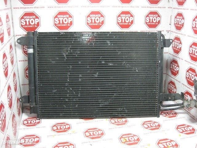 CONDENSADOR / RADIADOR AR CONDICIONADO SEAT LEON 2008 -1K0820411Q - 4