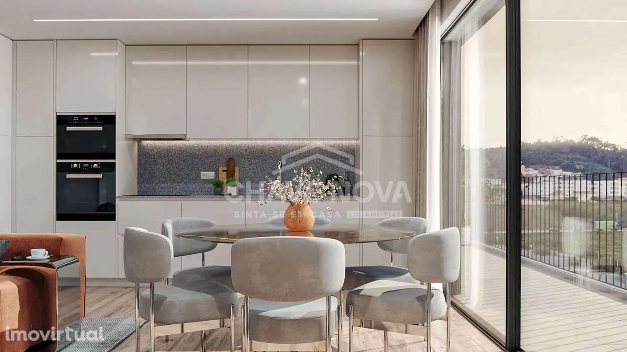 T2+1 Novo c/ 2 Lugares de Garagem em Oliveira do Douro - Grande imagem: 3/12