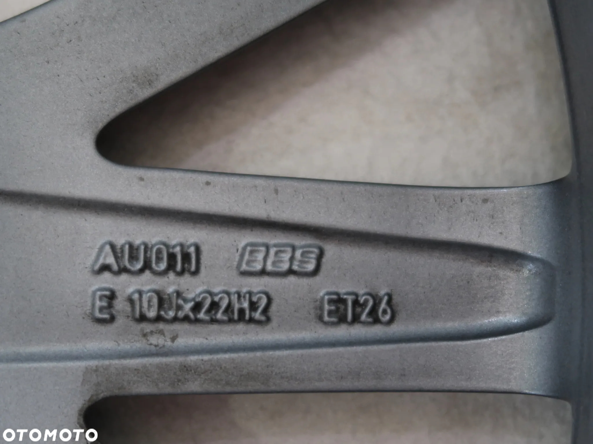 111 FELGA AUDI RS5 A5 A6 S6 A7 A8 S8 Q5 Q7 Q8 E-TRON 4M0601025 A6 22" - 6