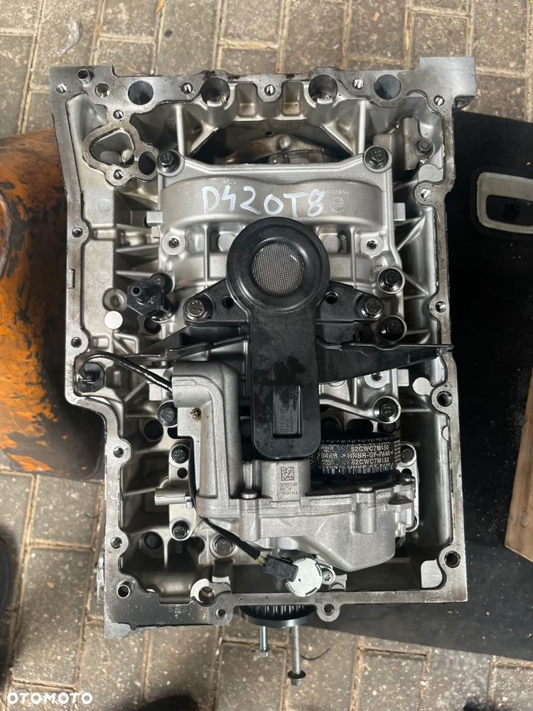 kompletny dol silnika d420t8 blok wal tloki volvo 2.0 d s90 xc90 v60 xc60 s60 idealny 25 tys km - 2