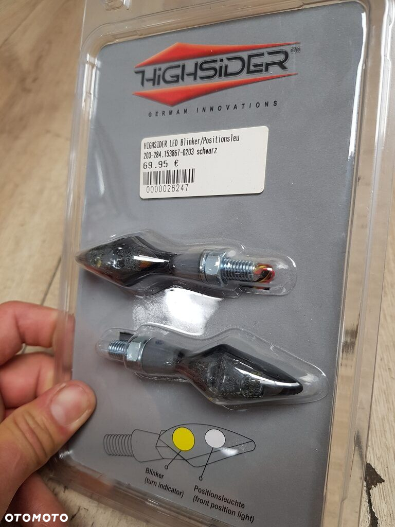 Kierunkowskazy przód 2w1 Led Highsider 203-284 Pen Head Double - 5